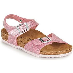 BIRKENSTOCK  RIO PLAIN  sandalen  kind Roze