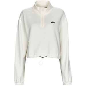 Vans  LEFT CHEST HALF ZIP FLEECE  Jassen  dames Wit