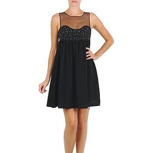 Manoush  ROBE ETINCELLE  Jurken dames Zwart