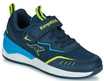 KangaROOS Kd-batter Ev Sneakers voor jongens, Dk Navy Lime, 31 EU