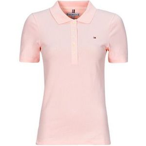 Tommy Hilfiger - 1985 SLIM PIQUE POLO SS - Polo T-Shirt - Roze - Dames