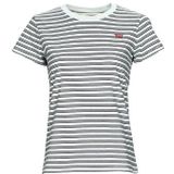 Levis  PERFECT TEE  Shirts  dames Blauw