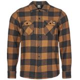 Dickies - New Sacramento - Overhemd - Bruin - 100% Katoen