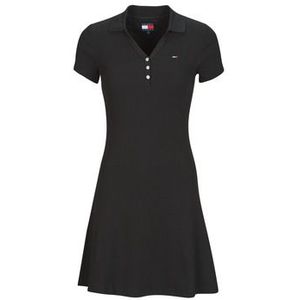 Tommy Jeans Jurk  navy / rood / zwart / wit