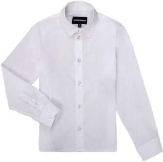 Emporio Armani Overhemd - Wit - Emporio Armani - 10 jaar (140) - Overhemd