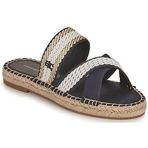 Tommy Hilfiger  GOLDEN WEBBING SANDAL  slippers  dames Marine