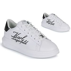 Karl Lagerfeld  KAPRI MENS Signia Scroll Lo  Sneakers  heren Wit