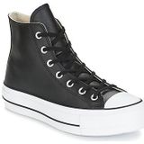 Converse  CHUCK TAYLOR ALL STAR LIFT CLEAN LEATHER HI  Sneakers  dames Zwart