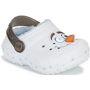Crocs - Disney Frozen Olaf Lined Classic Klompen - Multi - Pluche Voering