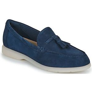 Clarks - Narini Edge - Instappers - Marineblauw - Suède