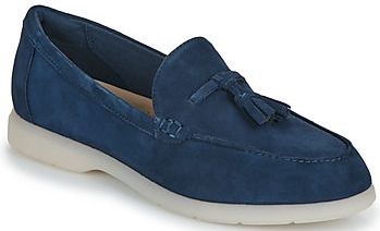 Clarks - Narini Edge - Instappers - Marineblauw - Suède