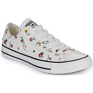 Converse Chuck Taylor All Star Floral Embroidery voor Vrouwen in Egret/Sporty Berry/Navy, Maat EU 44
