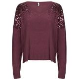 ONLY - ONLSTARRY - Trui - Braam - V-hals - Kwartmouw