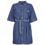 Calvin Klein - Blousejurk - Blauw - Denim