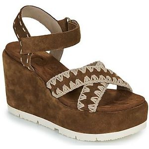 Mou  MU.SW711000A  sandalen  dames Bruin