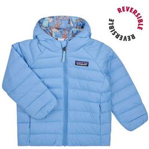 Patagonia  BABY REVERSIBLE DOWN SWEATER HOODY  jassen  kind Blauw