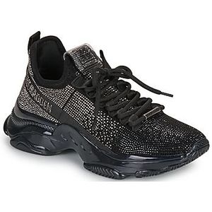 Steve Madden - Mysteria - Damestrainers - Zwart metaal - Gevoerde Zool