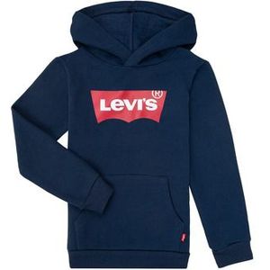 Levis  BATWING SCREENPRINT HOODIE  Truien  kind Blauw