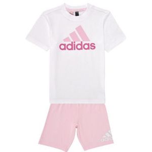 adidas  LK BL CO T SET  Trainingspakken  kind Roze