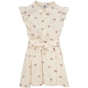 Petit Bateau - A0dgt - Mouwloze Jurk - Ecru/Meerkleurig - 3 Jaar