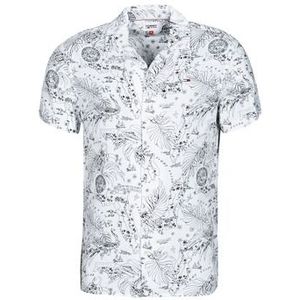 Tommy Jeans  TJM MIAMI PRINT CAMP SHIRT  overhemden  heren Multicolour