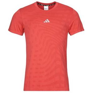 adidas  Gym+ Training Seamless T-Shirt  Shirts  heren Rood