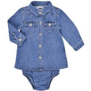 Levis  LVG OUT WEST DENIM DRESS  Jurken kind Blauw
