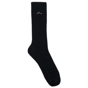 BIRKENSTOCK  Cotton Rib Black  High socks  heren Zwart