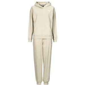 Puma  LOUNGWEAR SUIT FL  Trainingspakken  dames Beige