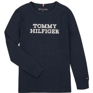 Tommy Hilfiger  TOMMY HILFIGER LOGO TEE L/S  Shirts  kind Marine