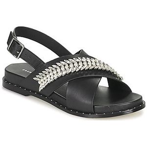 Cosmo Paris  HEFIA-BIJ  sandalen  dames Zwart