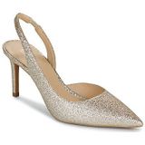 Michael Kors - Glitter Mesh Slingback Pumps - Grijs - Polyester - Goud