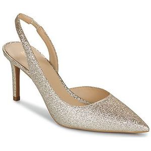 Michael Kors - Glitter Mesh Slingback Pumps - Grijs - Polyester - Goud