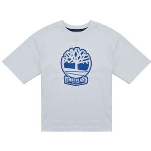 Timberland - T60422 - T-shirt - Wit - Korte Mouwen - Jongens