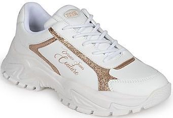 Versace Jeans Couture - Platform Sneakers - Wit - Dames - Leer