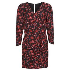 IKKS Jurk  azuur / robijnrood / zwart / wit