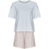 Tommy Hilfiger - Uw0uw05760 - Korte Mouw Pyjama - 100% Regeneratieve Katoen