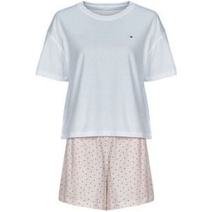 Tommy Hilfiger - Uw0uw05760 - Korte Mouw Pyjama - 100% Regeneratieve Katoen