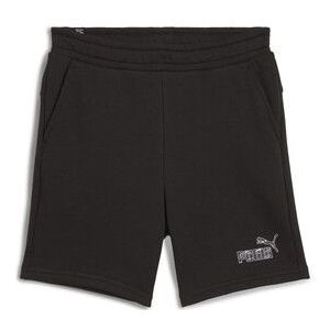 Puma  ESS+ CAMO SHORTS TR B  Broeken  kind Zwart