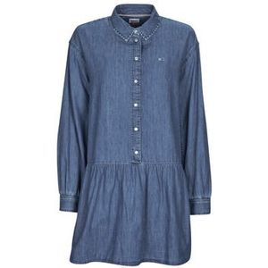 Tommy Jeans  TJW CHAMBRAY SHIRT DRESS  Jurken dames Blauw