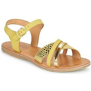 Geox  J SANDAL EOLIE GIRL  sandalen  kind Geel
