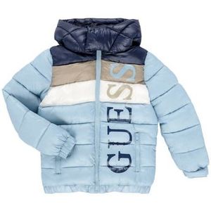 Kinderen polyester winterjas met capuchon Guess