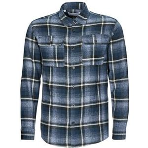 Selected  SLHREGSCOT CHECK SHIRT  overhemden  heren Blauw