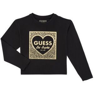 Guess - LS T SHIRT - T-Shirt - Zwart - Lange Mouw - Meisjes