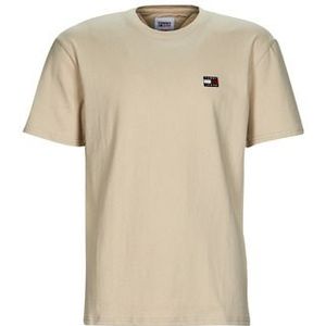 Tommy Jeans  TJM CLSC TOMMY XS BADGE TEE  Shirts  heren Beige