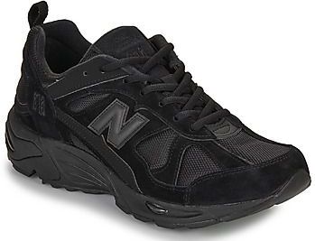 Sneakers - Laag - Zwart - Leer/Mesh/Suède