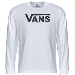 Vans - VANS CLASSIC LS TEE - T-shirt - Wit - Lange Mouw