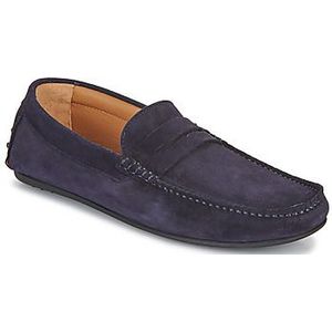 Selected  SLHSERGIO SUEDE PENNY DRIVING  Mocassins  heren Marine