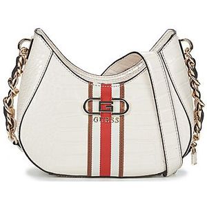 Guess  NELKA TOP ZIP CROSSBODY  tassen  dames Beige