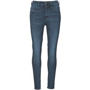 Diesel  D-SLANDY-HIGH  Broeken  dames Blauw